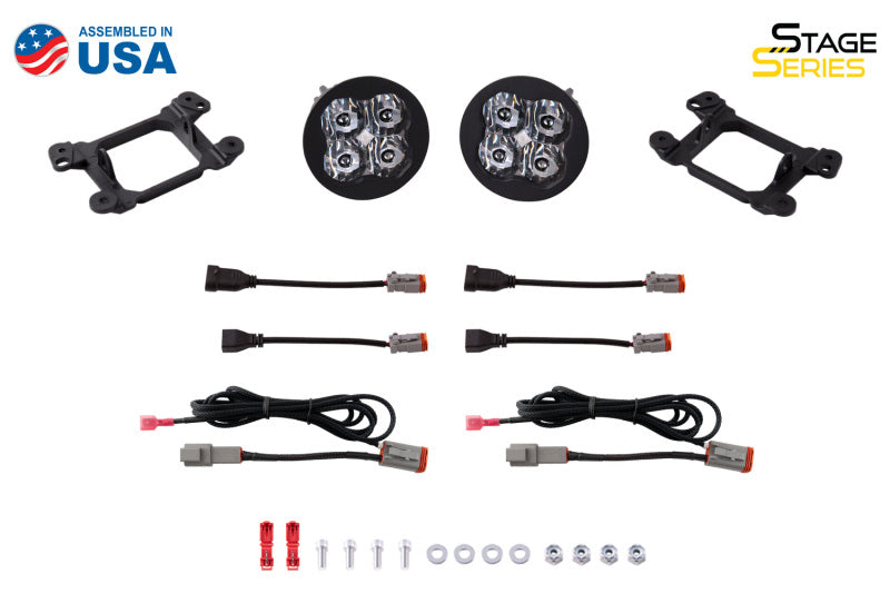 Diode Dynamics SS3 Sport Type M Kit ABL - Yellow SAE Fog-thumbmail-7