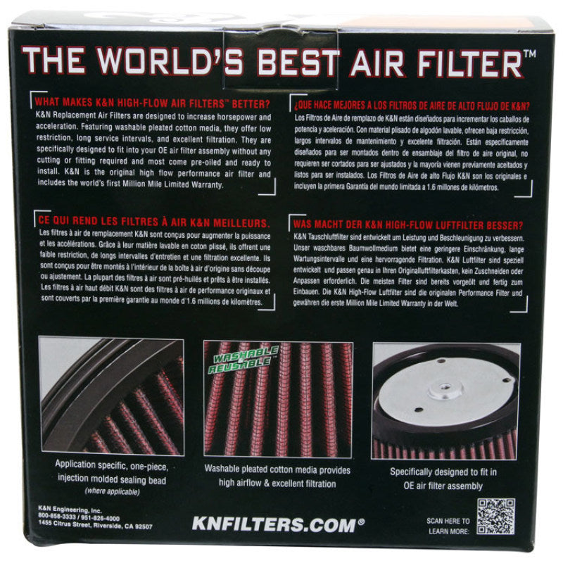 K&N Harley Davidson Non-US Models 1995-1999 Air Filter-thumbmail-4