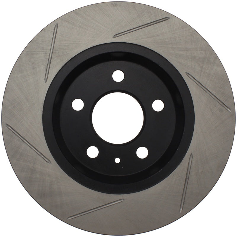 StopTech Power Slot 09-10 Audi A4/A4 Quattro / 08-10 A5 / 10 S4 Rear Left Slotted Rotor-thumbmail-3