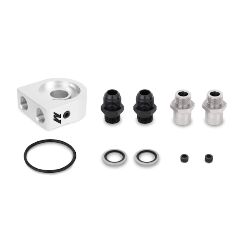 Mishimoto Universal 25 Row Oil Cooler Kit (Black Cooler)-thumbmail-7
