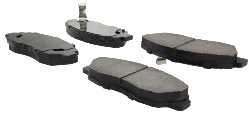 StopTech Performance 98-02 Honda Accord Coupe/Sedan 4cyl Rear Drum/Disc Front Brake Pads-thumbmail-9