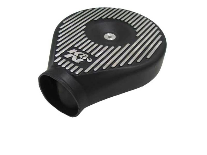 K&N Universal Plenum 11.89in L x 9in Dia x 4.75in H - Black-thumbmail-1