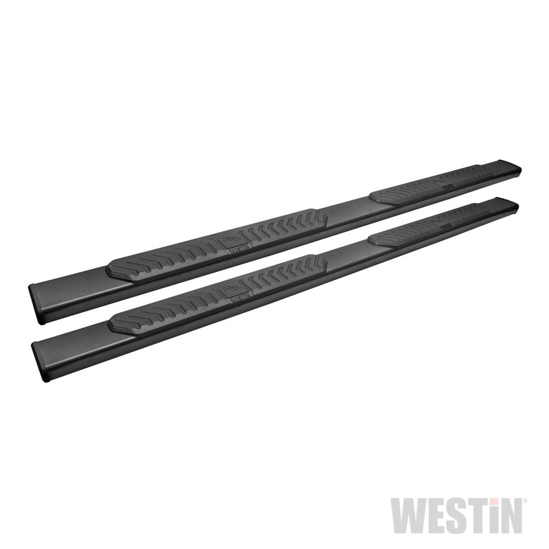 Westin 2015-2018 Chevrolet/GMC Colorado/Canyon Ext Cab R5 Nerf Step Bars - Black-thumbmail-2