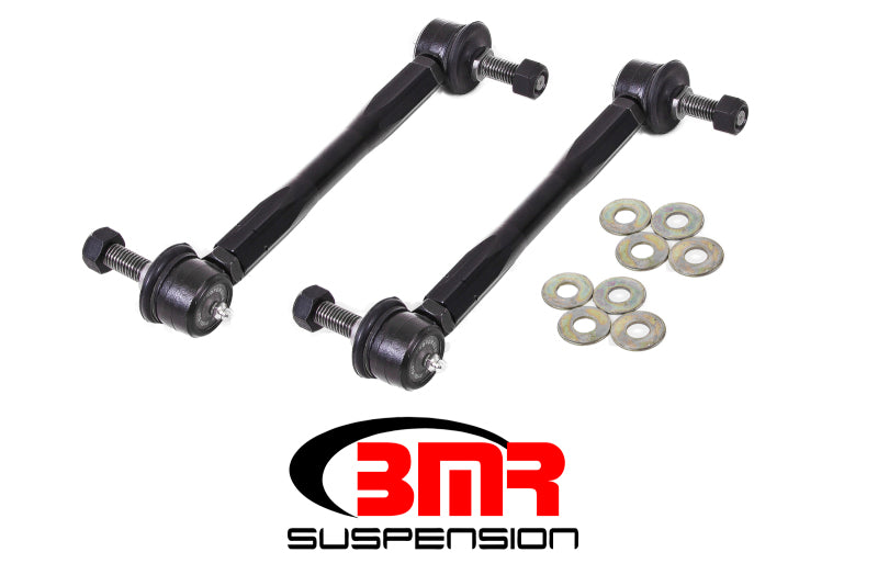 BMR 16-17 6th Gen Camaro Front Sway Bar End Link Kit - Black-thumbmail-1