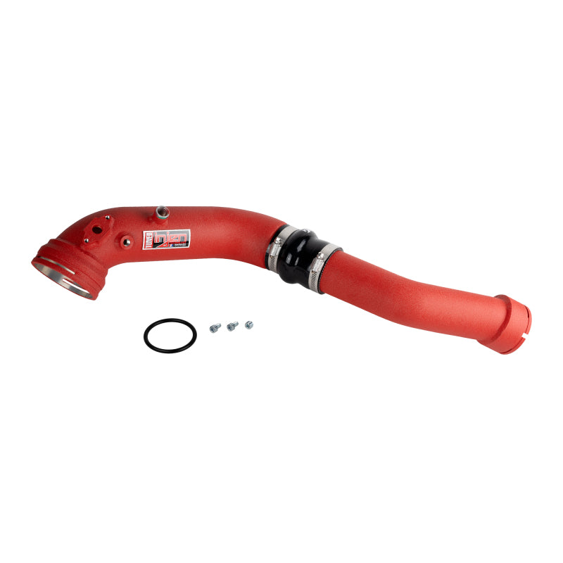 16-20 BMW L6-3.0L/ Turbo/ Twin Turbo/L4-2.0L/ L6-2.5L Wrinkle Red Turbo SES Intercooler Pipes-thumbmail-4