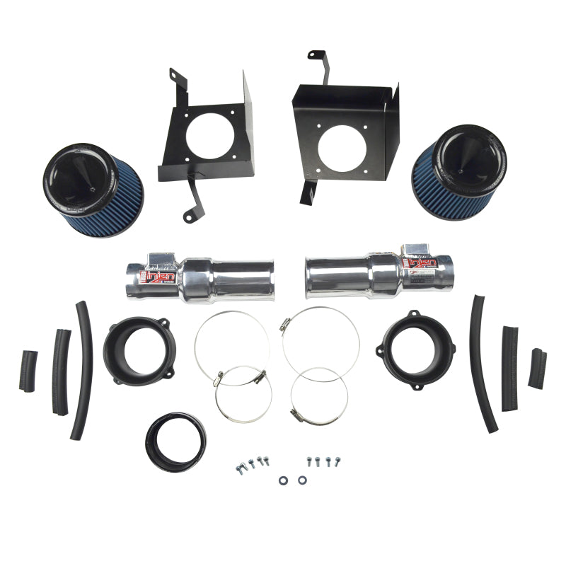 Injen 07-08 350Z 3.5L V6  Air Fusion and Air Horns Polished Short Ram Intake-thumbmail-8