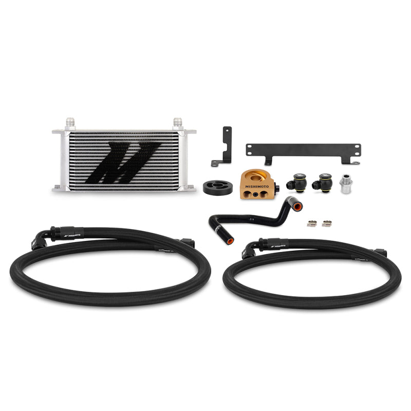 Mishimoto 2022+ Subaru WRX Thermostatic Oil Cooler Kit - Silver-thumbmail-1