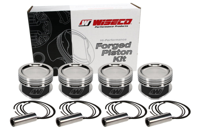 Wiseco Nissan KA24 Dished 9:1 CR 89.5 Piston Kit-thumbmail-6