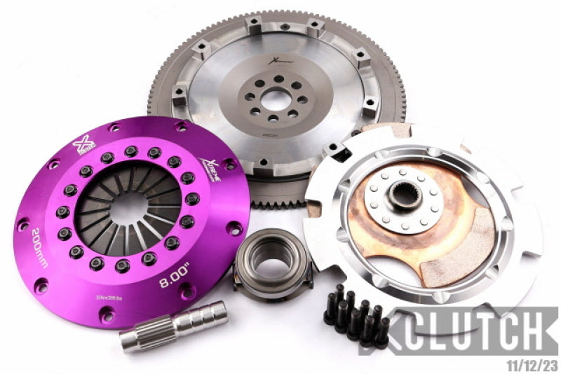 XClutch 02-06 Acura RSX Base 2.0L 8in Single Solid Ceramic Clutch Kit-thumbmail-1