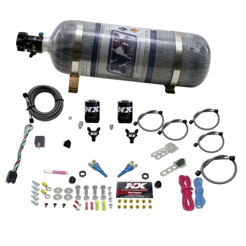Nitrous Express 08-10 Dodge Viper EFI Dual Nozzle (100-300HP) w/Composite Bottle-thumbmail-1