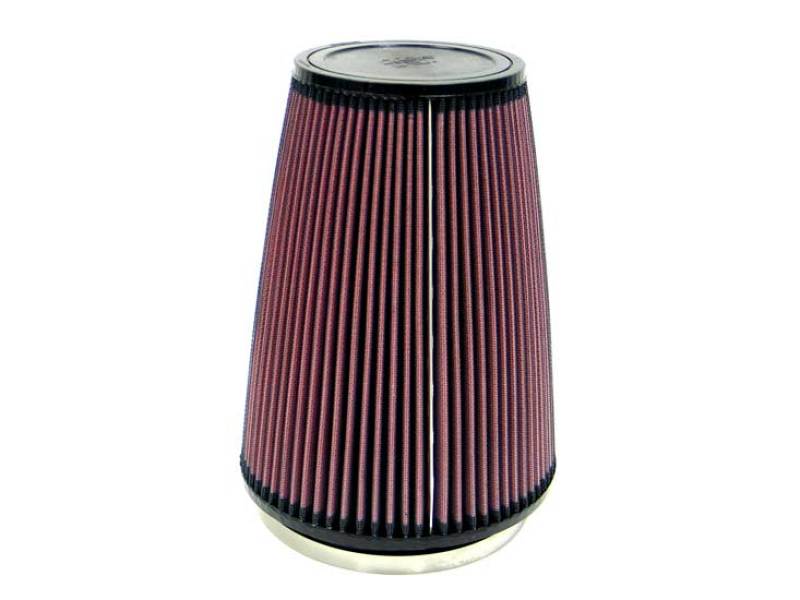 K&N Filter Universal Rubber Filter 6 inch Flange 7.5 inch Base 5 inch Top 10 inch Height-thumbmail-3