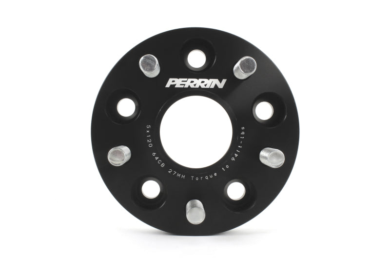 Perrin 17-18 Honda Civic Type R 64.1mm Hub 5x120 27mm Wheel Spacers (One Pair)-thumbmail-8