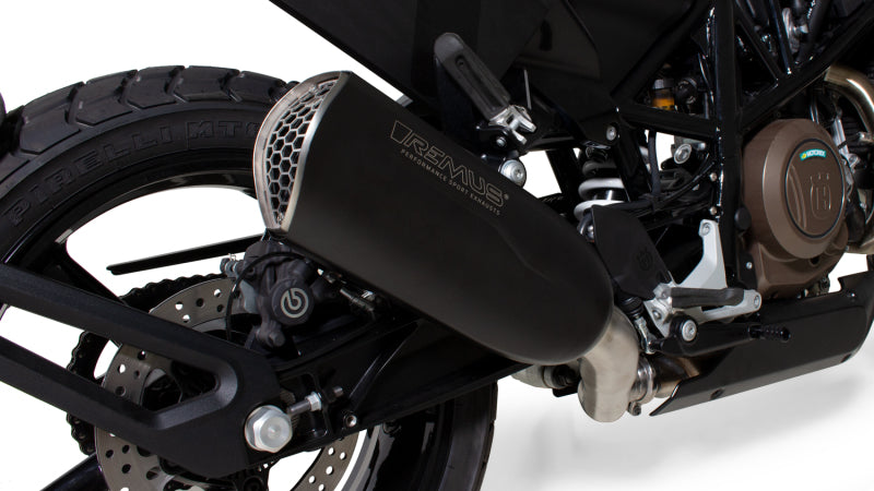 Remus 2018 Husqvarna Vitpilen 701/Svartpilen 701 Euro 8 NXT Black Race Slip On w/Sound Insert-thumbmail-1
