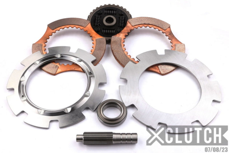 XClutch Mitsubishi 8in Twin Sprung Ceramic Multi-Disc Service Pack-thumbmail-1