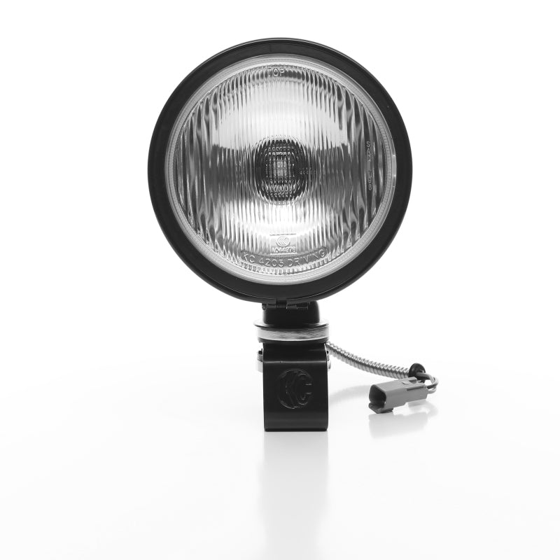 KC HiLiTES Daylighter 6in. Halogen Light 100w Spread Beam (Single) - Black SS-thumbmail-2