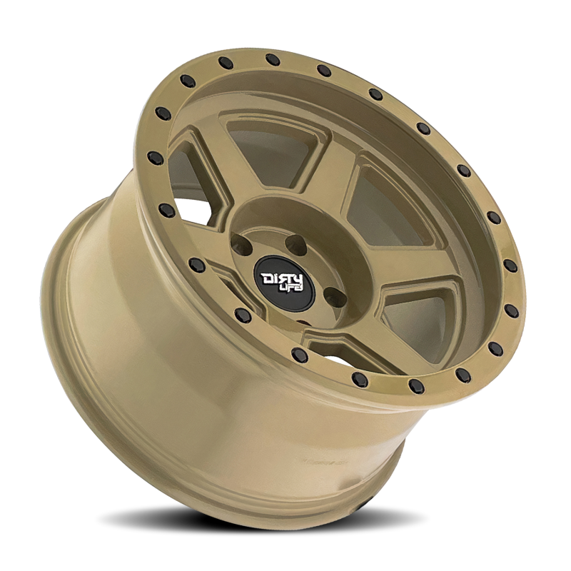 Dirty Life 9315 Compound 17x9 / 6x139.7 BP / -12mm Offset / 106mm Hub Desert Sand Wheel-thumbmail-2