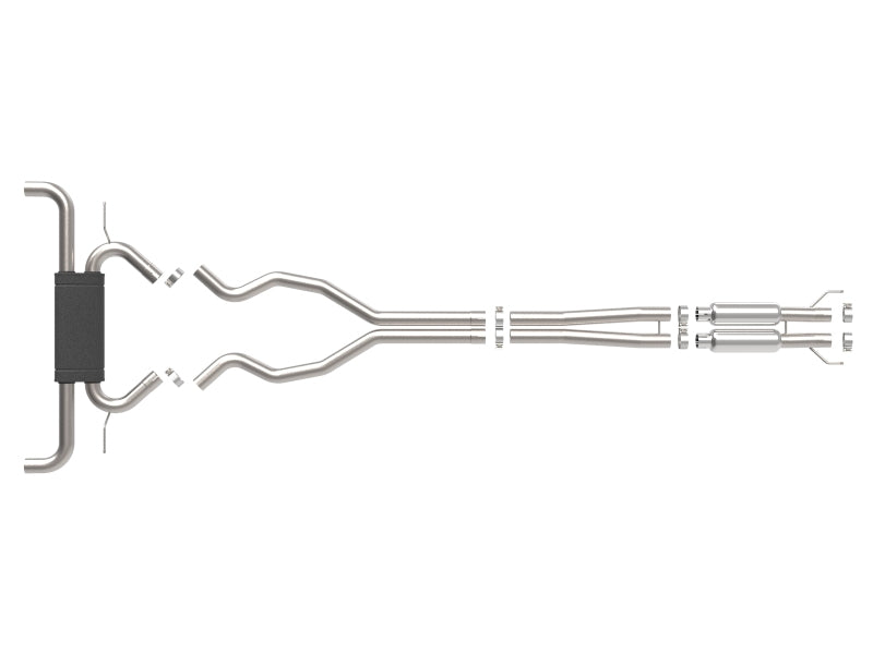aFe Vulcan Series 2 1/2in 304 SS Cat-Back 19-20 Ford Edge ST V6 2.7L(tt)-thumbmail-4