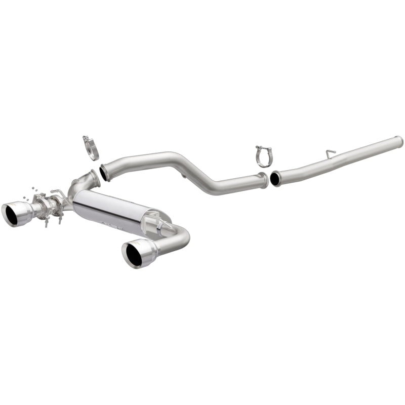 MagnaFlow Cat-Back 2016 Ford Focus RS 3in SS Dual Outlet 4.5in Polished Tips-thumbmail-2