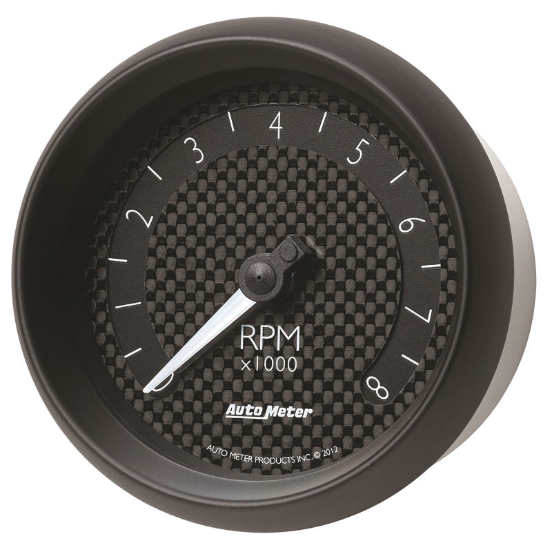 Autometer GT Series 3-3/8in In Dash 8K RPM Tachometer-thumbmail-5