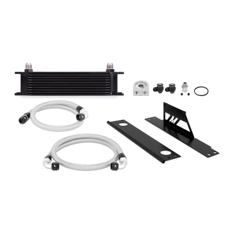 Mishimoto 01-05 Subaru WRX/STi Oil Cooler Kit - Black-thumbmail-2