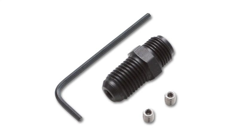 Vibrant -4AN to 7/16-24 Oil Restrictor Fitting Kit for Garrett ball bearing Turbochargers-thumbmail-1