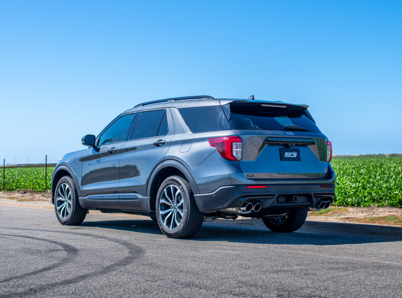 Borla 2020 Ford Explorer ST 3.0L V6 2.25in ATAK Exhaust - Chrome Tips-thumbmail-4
