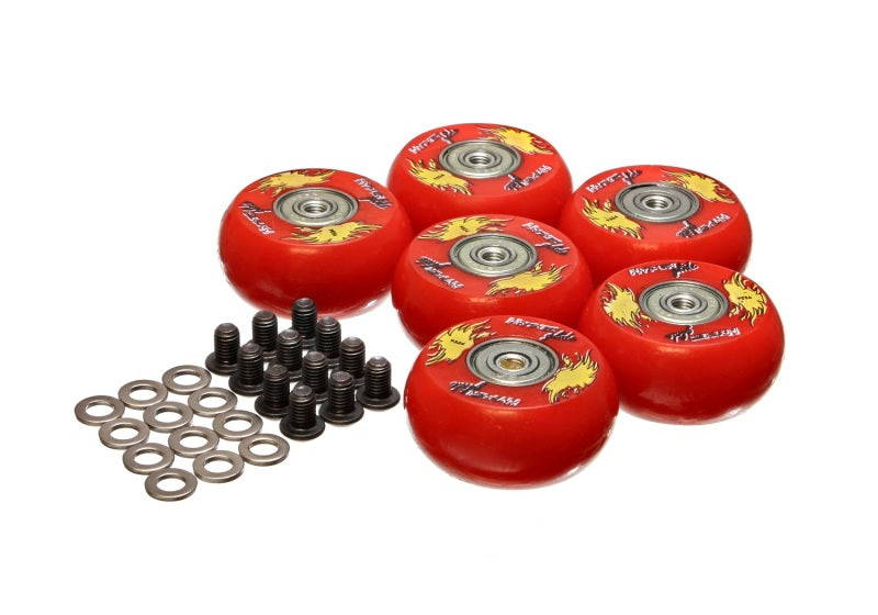 Energy Suspension 2in /50 Mm Wheel (6 Ea) - Red-thumbmail-3