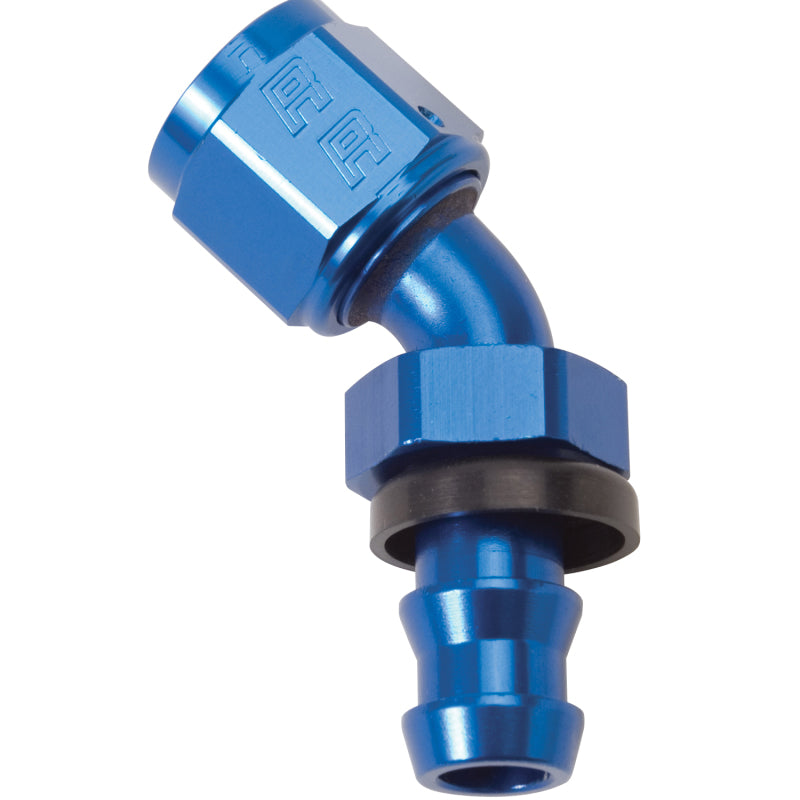 Russell Performance -8 AN Twist-Lok 45 Degree Hose End (Blue)-thumbmail-2