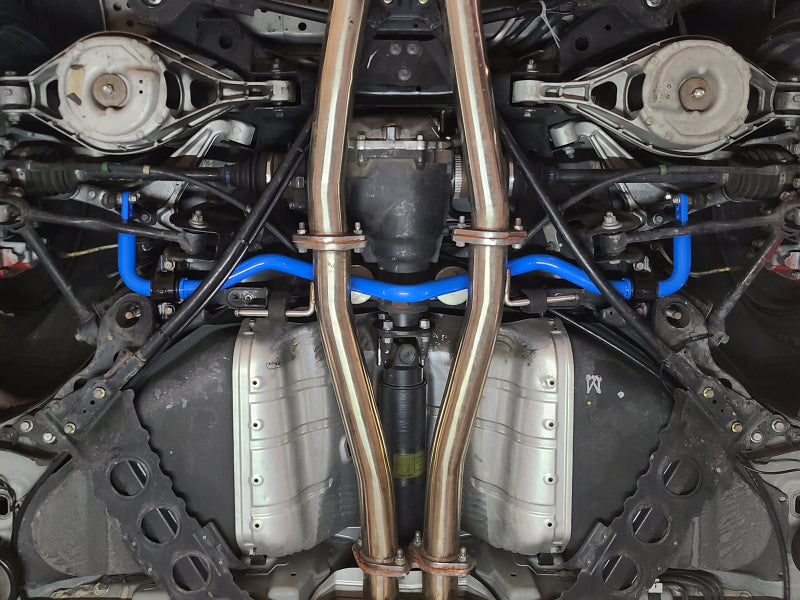 aFe 09-20 Nissan 370Z 09-20 V6-3.7L Control Rear Sway Bar - Blue-thumbmail-2