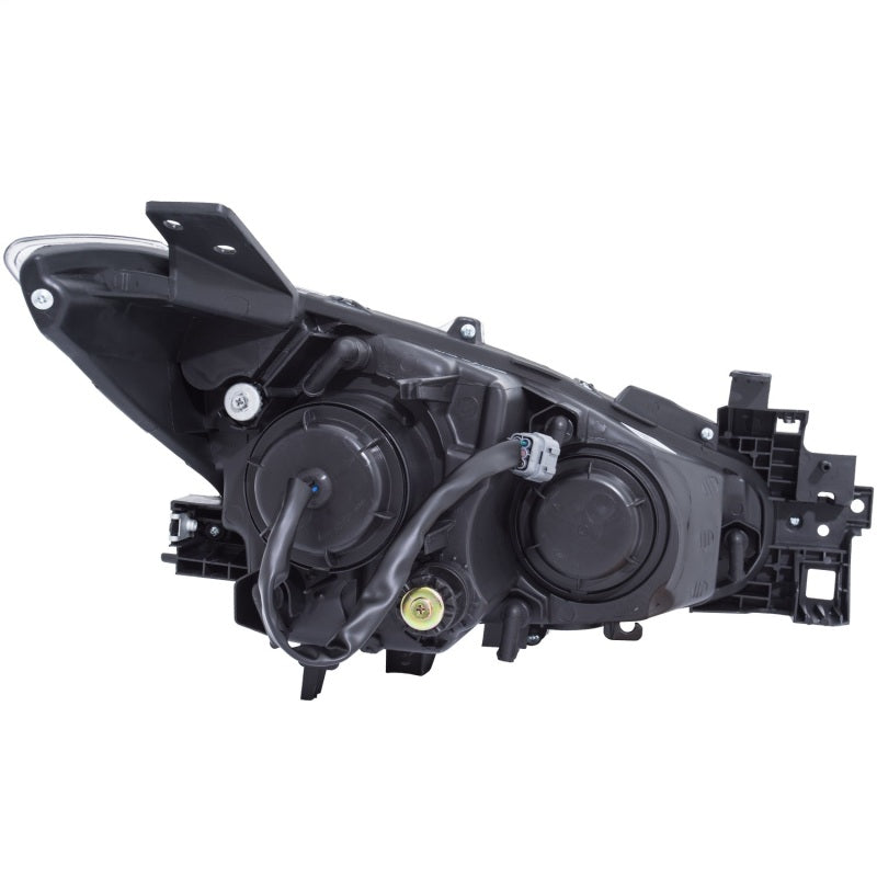 ANZO Projector Headlights With Halo Black w/Amber 14-17 Mazda 3-thumbmail-9