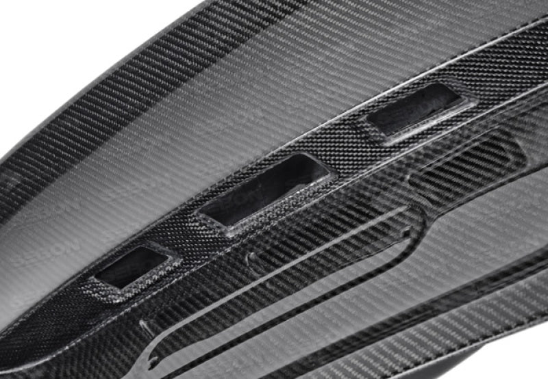 Seibon 07-13 BMW E92 2DR CSL Style Carbon Fiber Trunk/Hatch-thumbmail-4