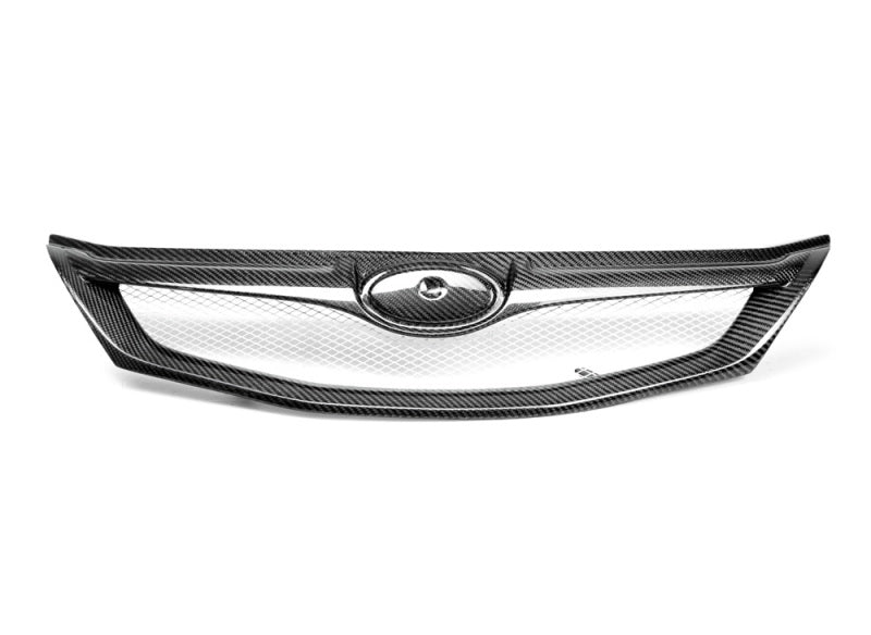 Seibon 08-09 Subaru Impreza WRX/STI Carbon Fiber Front Grill-thumbmail-5