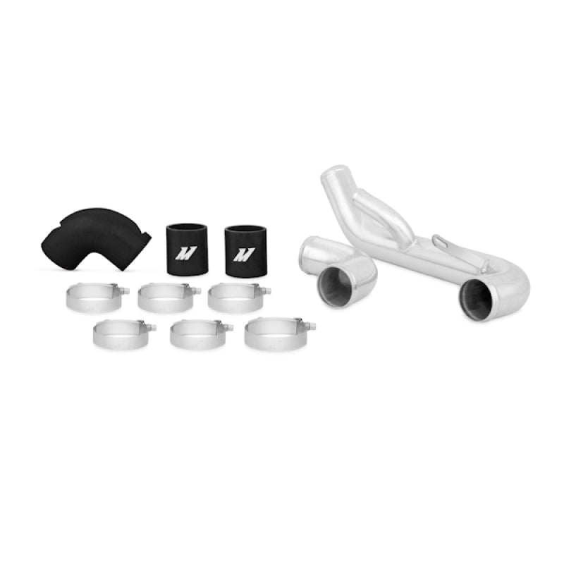 Mishimoto 08+ Mitsubishi Lancer Evolution X Black Lower Intercooler Pipe Kit-thumbmail-2