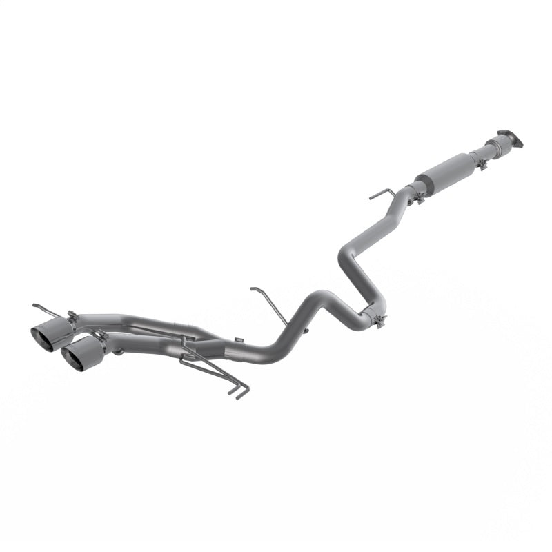 MBRP 13-18 Hyundai Veloster Turbo 2.5in T304 w/ 4in. OD Tips - Cat Back Dual Exit-thumbmail-2