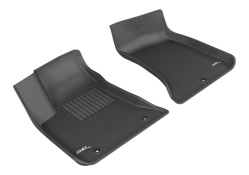 3D MAXpider 2011-2020 Dodge/Chrysler Charger Rwd/300/300C Rwd Kagu 1st Row Floormat - Black-thumbmail-1