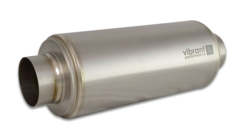 Vibrant Titanium Resonator 3in. Inlet / 3in. Outlet x 16in. Long-thumbmail-2