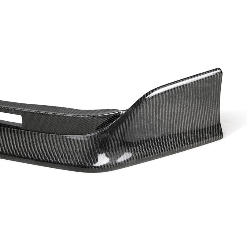 Seibon 2017 Honda Civic Type-R TA-Style Gloss Carbon Fiber Front Bumper Lip-thumbmail-5