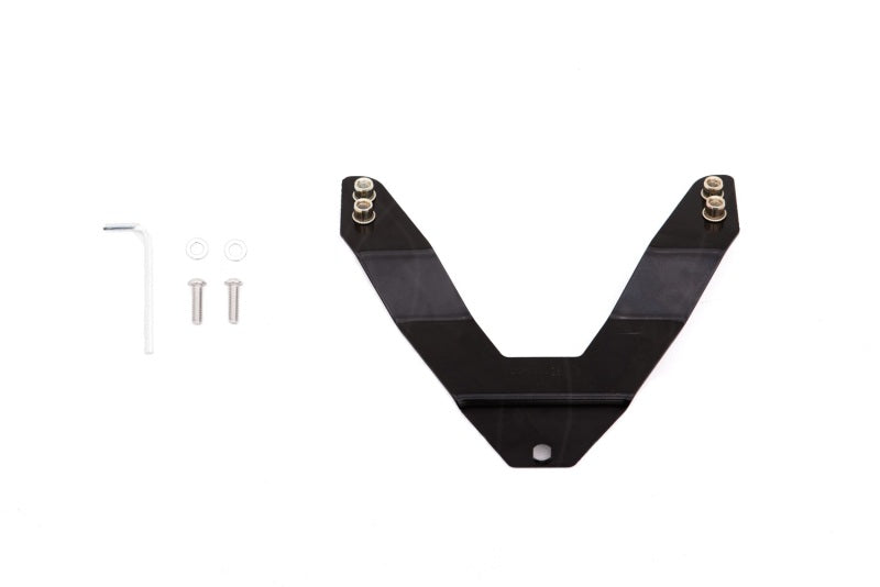 Lund Universal License Plate Relocation Kit For Bull Bars - Black-thumbmail-2
