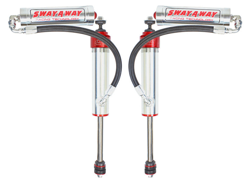 aFe 97-17 Nissan Patrol Sway-A-Way 2.5in Front Shock Kit w/ Remote Reservoir for OE Ride Height-thumbmail-1