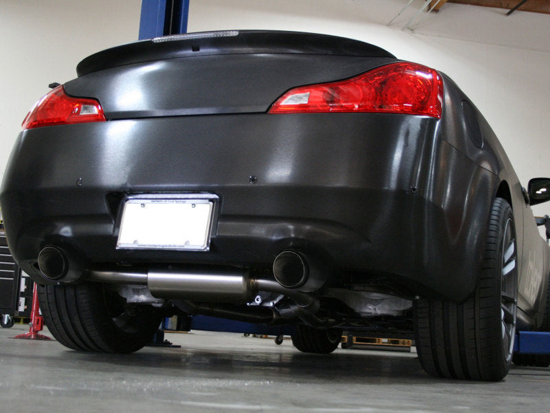 aFe Takeda 2-1/2in 304SS Cat-Back Exhaust Infiniti G37 08-13/Q60 14-15 V6-3.7 w/ Carbon Fiber Tips-thumbmail-3