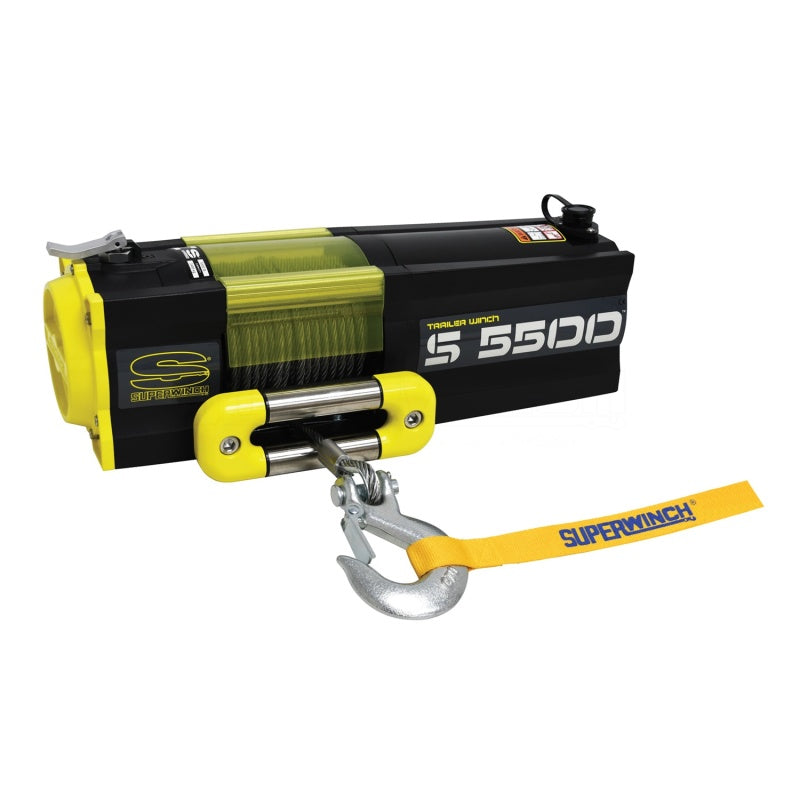 Superwinch 5500 LBS 12V DC 7/32in x 60ft Steel Rope S5500 Winch-thumbmail-10