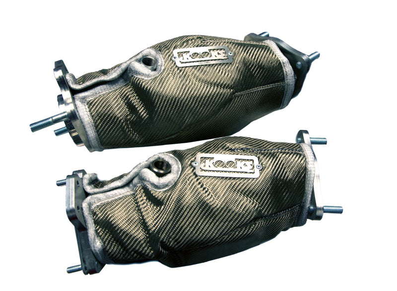 Kooks 2020+ Chevrolet Corvette C8 LT2 6.2L Heat Shield Blankets for Ultra Green Catted Connect Pipes-thumbmail-3