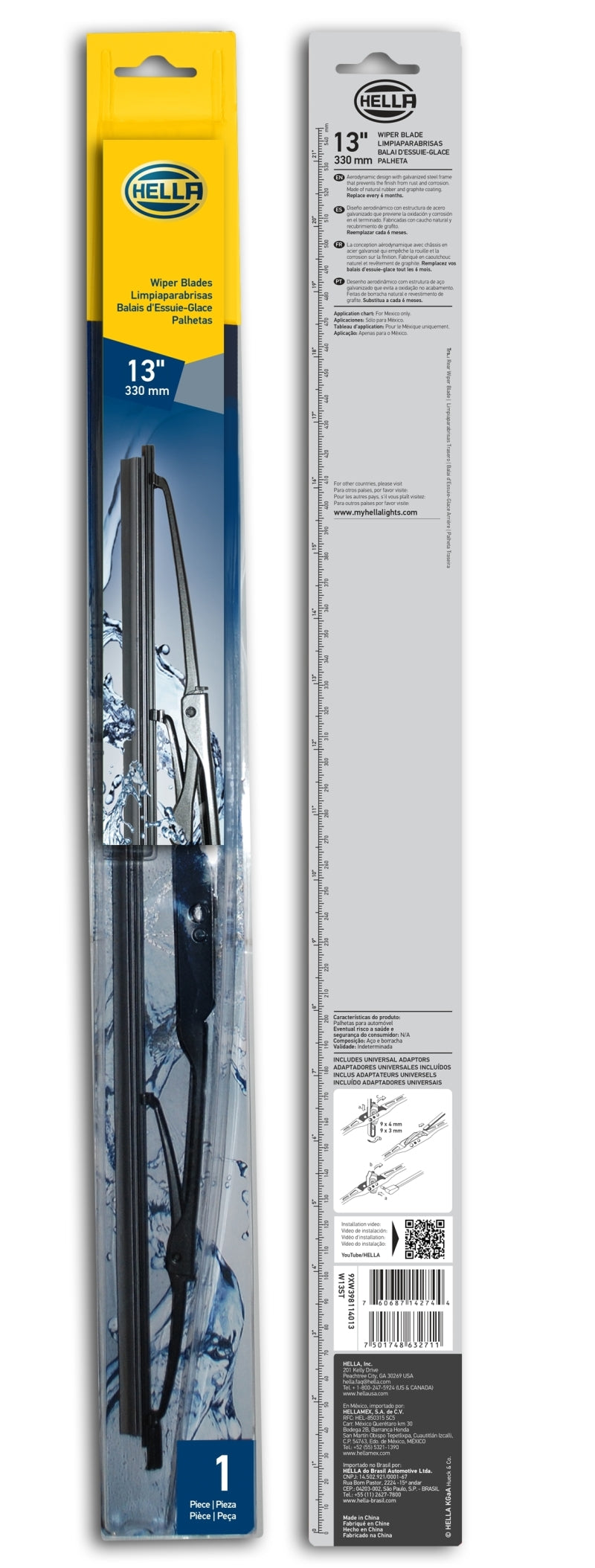 Hella Standard Wiper Blade 13in - Single-thumbmail-6
