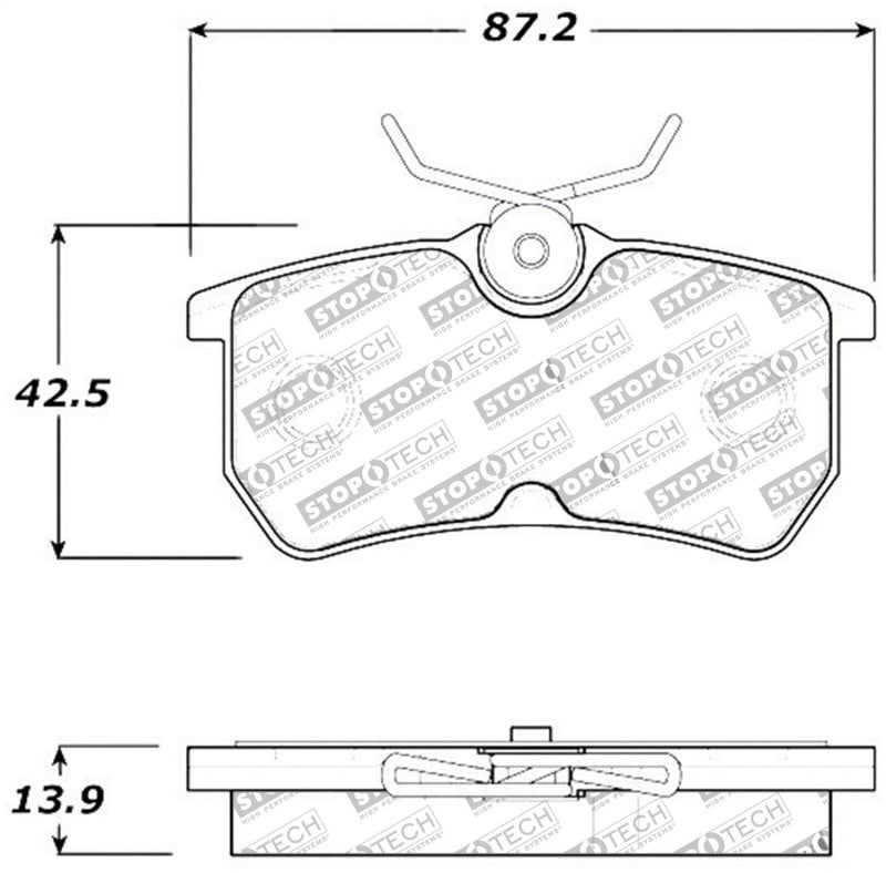 StopTech Street Touring Brake Pads-thumbmail-1
