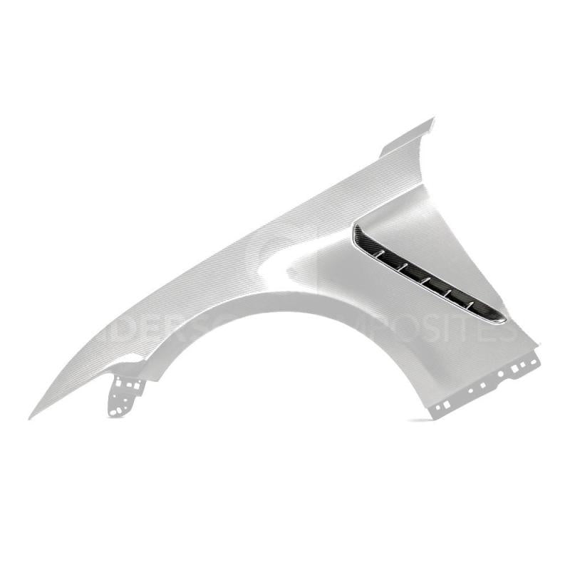 Anderson Composites 15-17 Mustang Carbon Fiber GT350 Style Fender Vent Inserts (Only Fit AC Fenders)-thumbmail-4