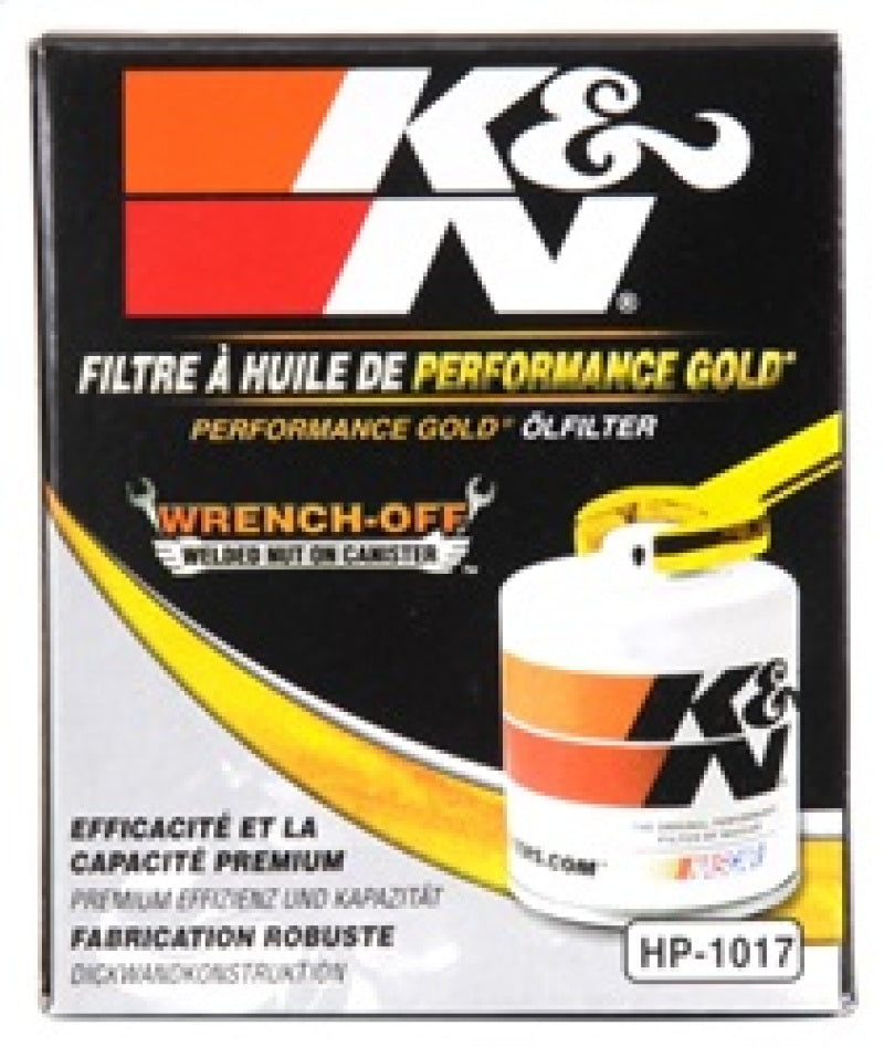 K&N 3.74inch / 2.98 OD Performance Gold Oil Filter-thumbmail-13