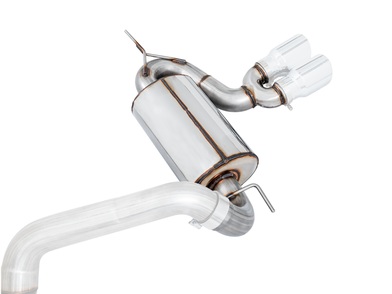 AWE Tuning Ford Focus ST Touring Edition Cat-back Exhaust - Non-Resonated - Chrome Silver Tips-thumbmail-6