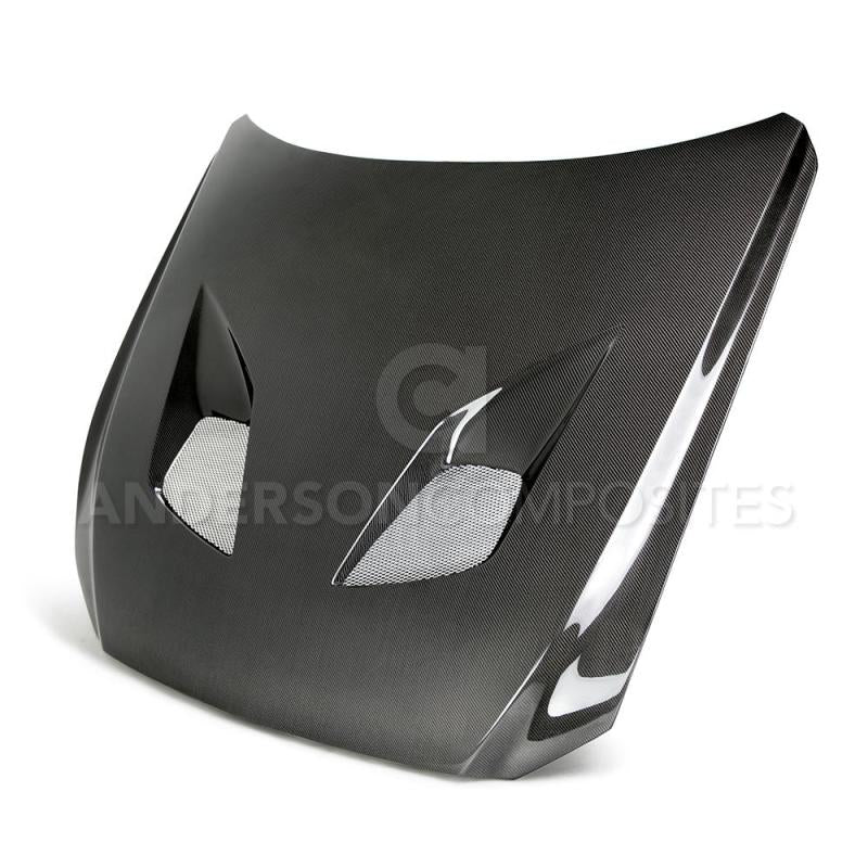 Anderson Composites 15-17 Ford Mustang (Excl. GT350/GT350R) Type-TT Double Sided Hood-thumbmail-5