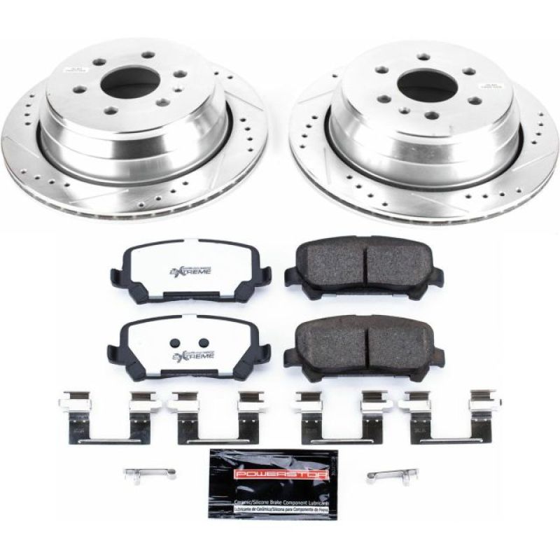 Power Stop 15-18 Chevrolet Colorado Rear Z36 Truck & Tow Brake Kit-thumbmail-1