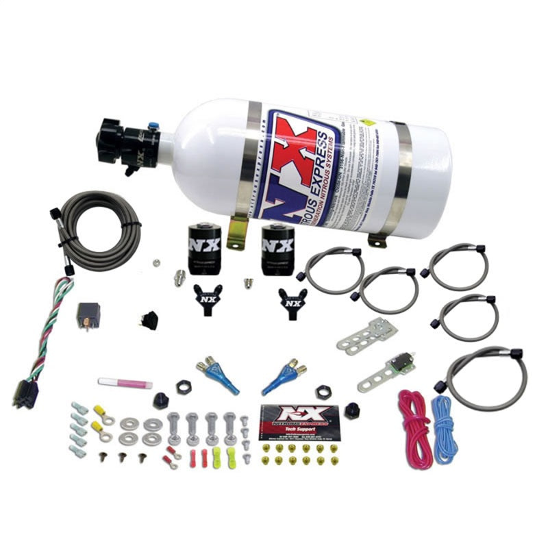Nitrous Express 08-10 Dodge Viper EFI Dual Nozzle (100-300HP) w/10lb Bottle-thumbmail-2